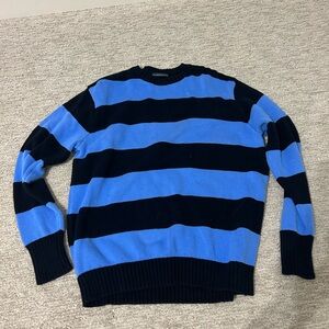 Brandy Melville Sweater blue and navy stripes!
